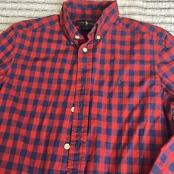 Polo by Ralph Lauren button down shirts for boy size M 10-12 - Picture 2 of 5